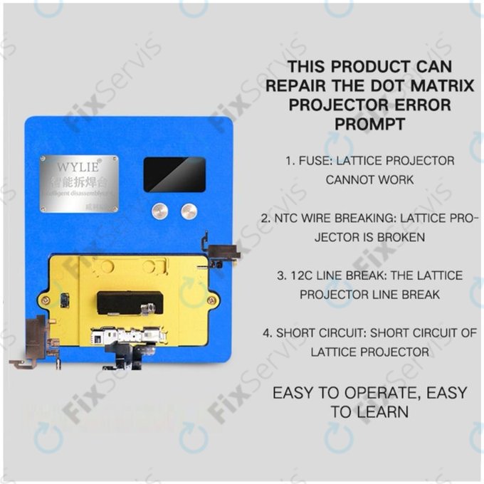 Wylie K85 - Predhrievacia Platforma pre Opravu PCB pre iPhone X, XS, XS Max, 11, 11 Pro, 11 Pro Max