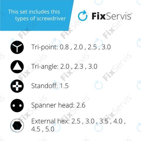 Jakemy JM-8163 - Sada Servisného Náradia pre Servis Elektroniky 62v1