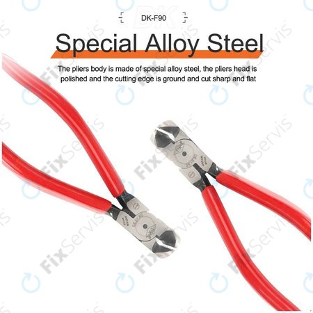 Relife DK-F90 - Pravouhlé Ploché Kliešte