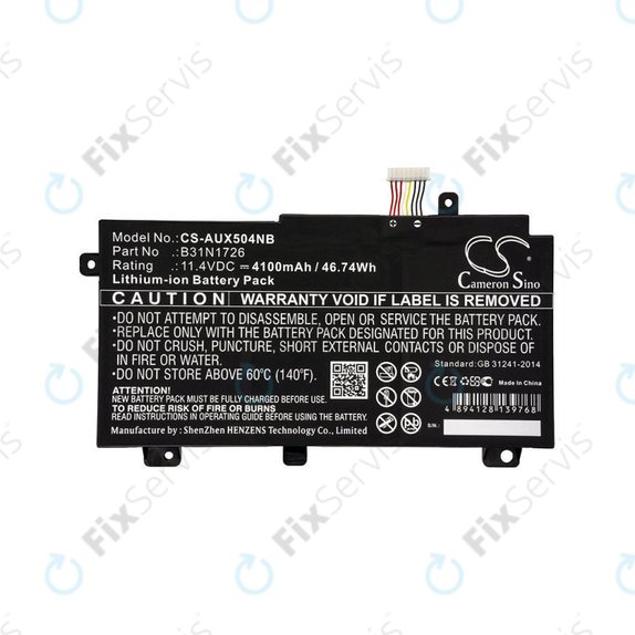 Batéria pre Asus TUF 504, 505, 554, 656, FX504, Tuf Gaming A15, 4100mAh, Li-Ion, 11.4V, B31N1726, HQ