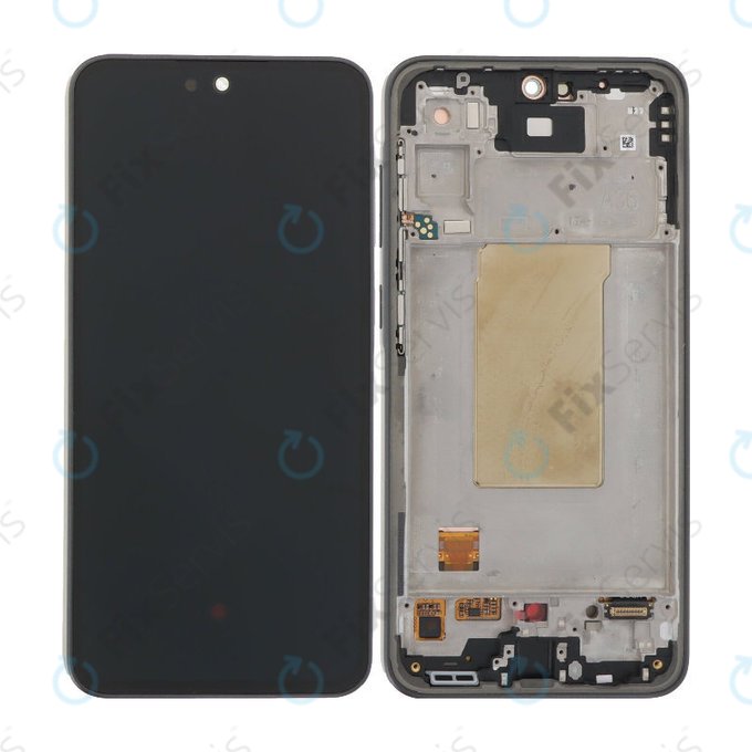 Samsung Galaxy A36 A366E - LCD Displej + Dotykové Sklo + Rám (Awesome Grey) OLED