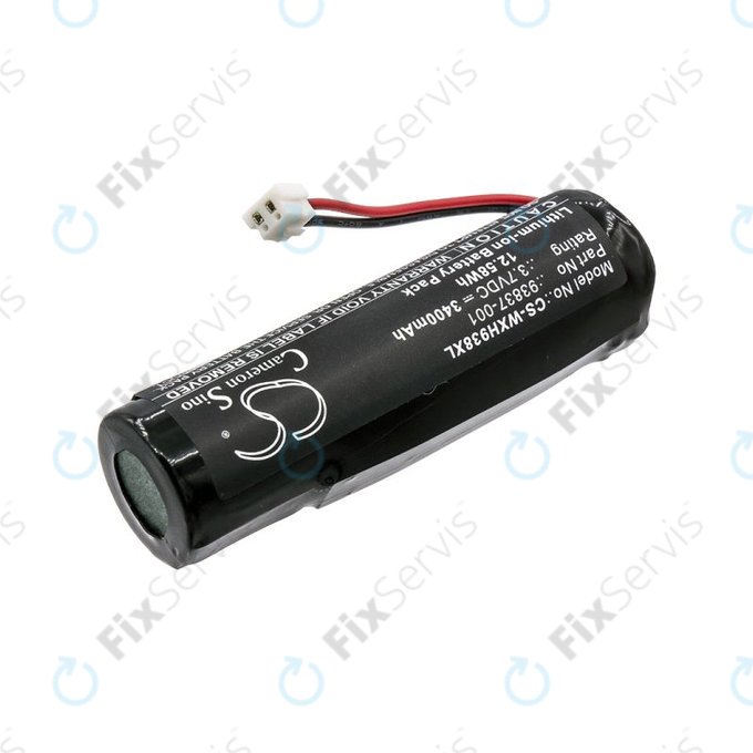 Batéria pre WAHL Beretto Black Stealth, Chrome, 3400mAh, Li-Ion, 3.7V, 93837-001, HQ