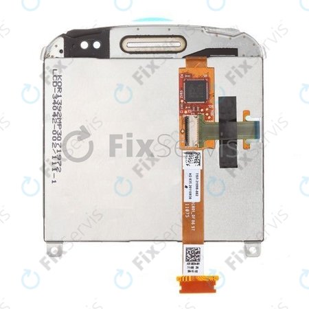 Blackberry Bold Touch 9900 - LCD Displej + Dotykové Sklo + Rám Verzia 002 (Black) TFT