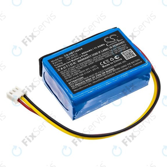 Batéria pre Hobot 168, 188, 198, 268, 288, 298, 368, 388, 800mAh, Li-Ion, 14.8V, HB16815, HQ