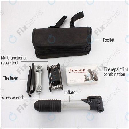 Praktická Opravná Sada pre Bicykle a Kolobežky 6v1