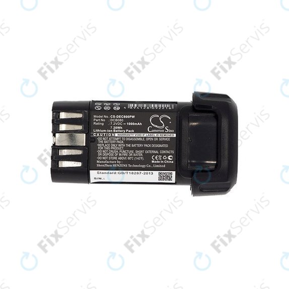 Batéria pre Dewalt Dcb095, Dewalt Dcf680, 1000mAh, Li-Ion, 7.2V, DCB080, HQ