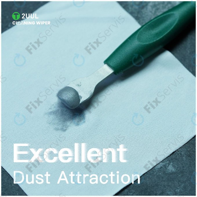 Bezprašné čistiace utierky na sklo, 2UUL CL05, 4x100ks/balenie