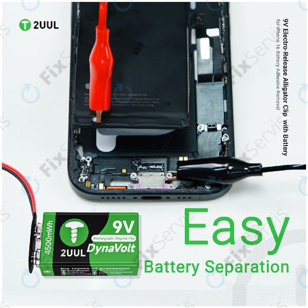 Aktivátor batérií s 9V napájaním (krokosvorka), 2UUL BT04