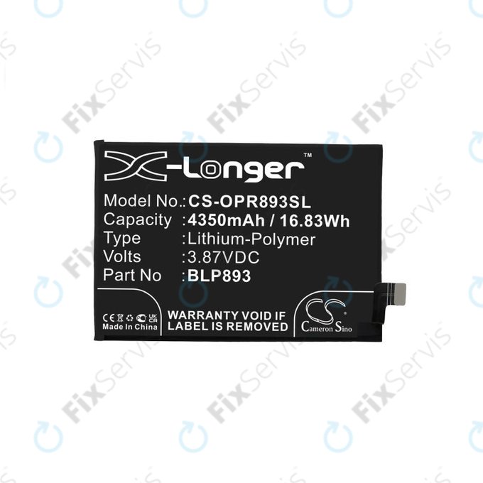 Realme GT 2 Pro 5G, GT Neo 2 5G - Batéria BLP887 2150mAh HQ