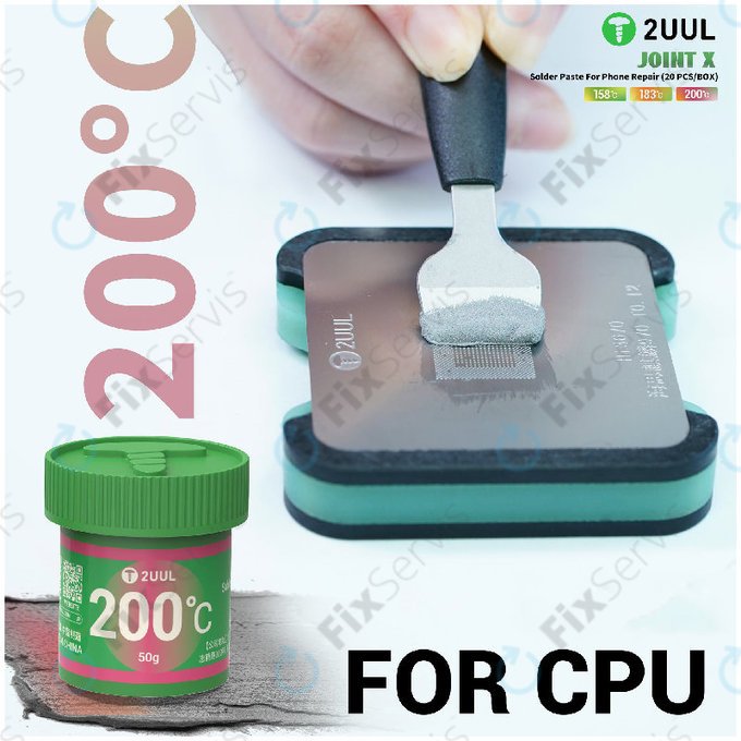 Spájkovacia pasta, vysokoteplotná, 2UUL FS200, (200C)