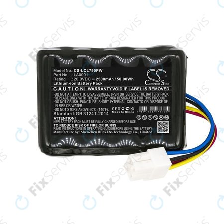 Batéria pre Landxcape LX797, Ferrex 800m2 2021, 2500mAh, Li-Ion, 20V, LA0001, HQ