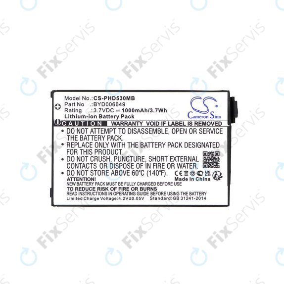Batéria pre Philips Avent Eco SCD535 DECT, 1000mAh, Li-Ion, 3.7V, BYD001743, HQ