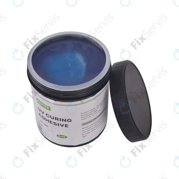 Refox AD-100 - UV Vytvrditeľné Vodotesné Lepidlo (1kg)
