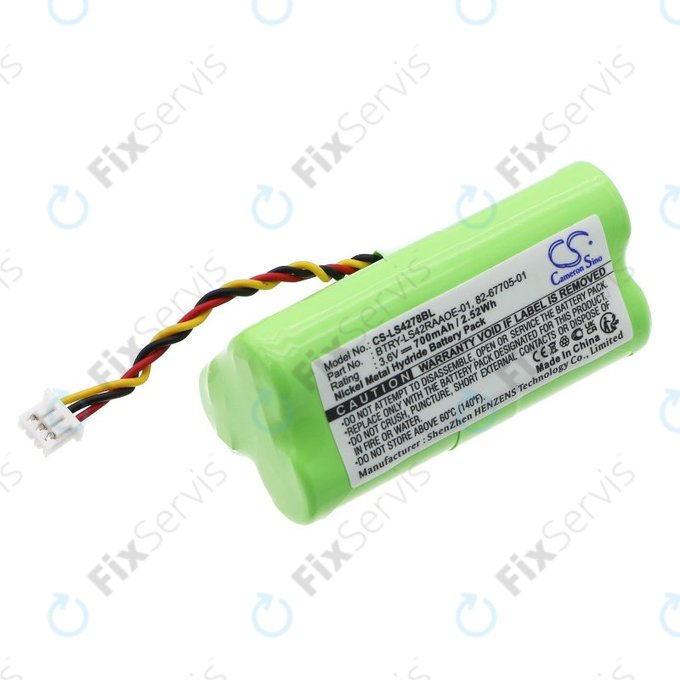 Batéria pre Symbol DS6878, LS4278, 700mAh, Ni-MH, 3.6V, BTRY-LS42RAAOE-01, HQ
