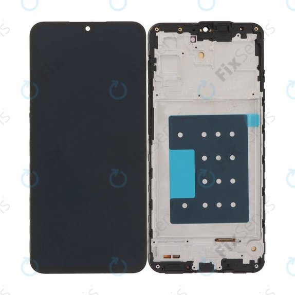 Samsung Galaxy A17 A176B - LCD Displej + Dotykové Sklo + Rám (Black) TFT