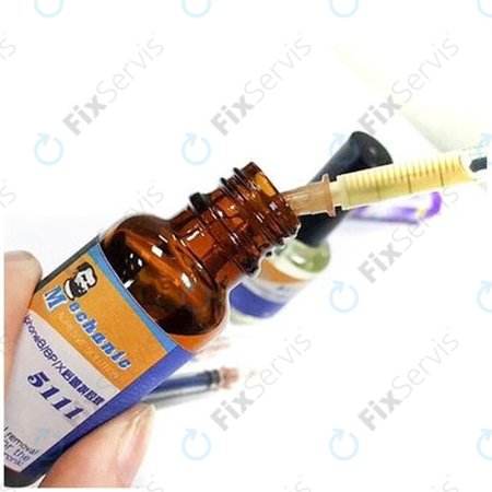 Mechanic 5111 - Odstraňovač Lepidla Zo Zadných Skiel (iPhone 8 - 14 Pro Max) - 20ml