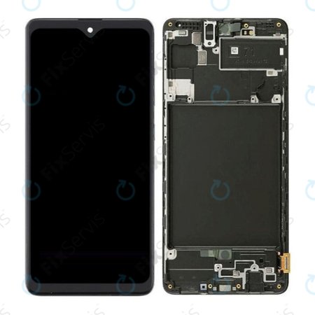 Samsung Galaxy A71 A715F - LCD Displej + Dotykové Sklo + Rám (Small Size Panel) OLED