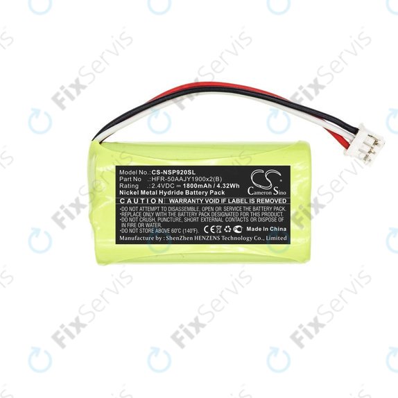 Batéria pre Nvidia P2920, Nvidia Shield Game Controller, 1800mAh, Ni-MH, 2.4V, HFR-50AAJY1900x2(B), HQ