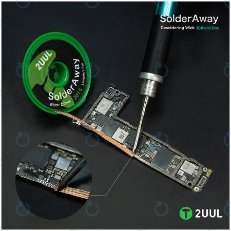 Odsávací knôt Solder Vampire, 2UUL DW11, 10ks/box