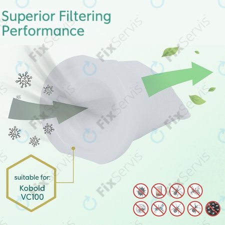 Vorwerk Kobold VC100 - Prachový Filter
