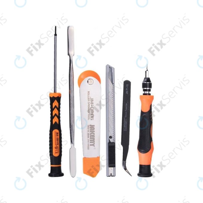 Jakemy JM-8139 - Sada Servisného Náradia pre Servis Elektroniky v Profi Kufriku 45v1