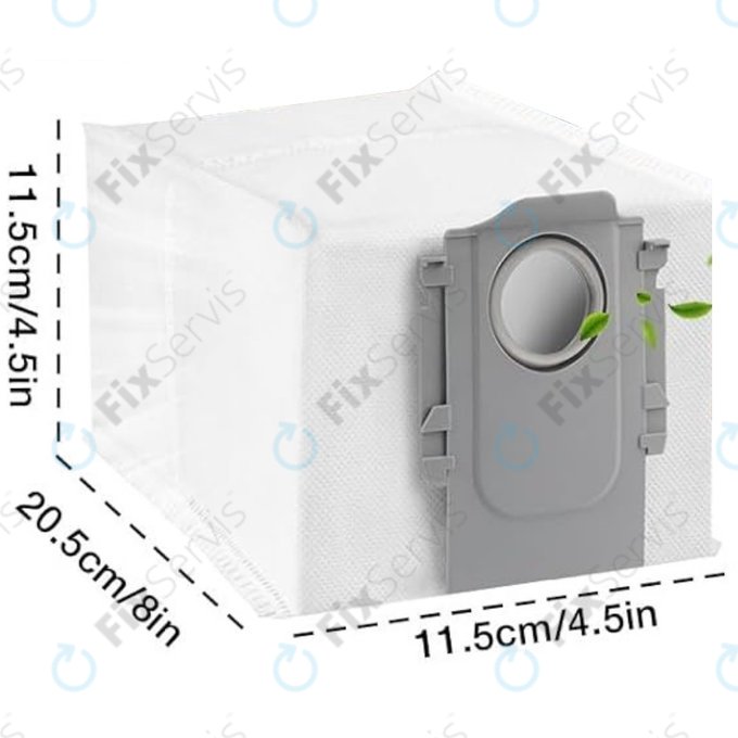 Xiaomi Roborock Qrevo Curv, Qrevo Edge, S8 MaxV Ultra, S8 Max Ultra, Saros 10, Saros 10R, QV-series - Vrecko do vysávača