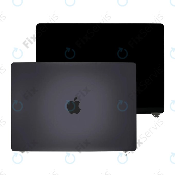 LCD displej pre MacBook Pro 16" A3403 (2024), s predným sklom a krytom, Nano-Texture, Space Black, 661-42326, Genuine Apple