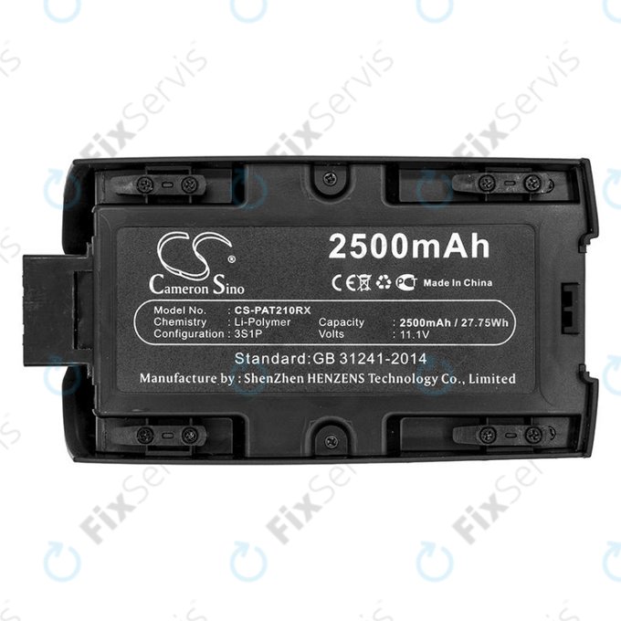 Batéria pre Parrot Bebop 2, Parrot Bebop 2 Pro, 2500mAh, Li-Pol, 11.1V, HQ