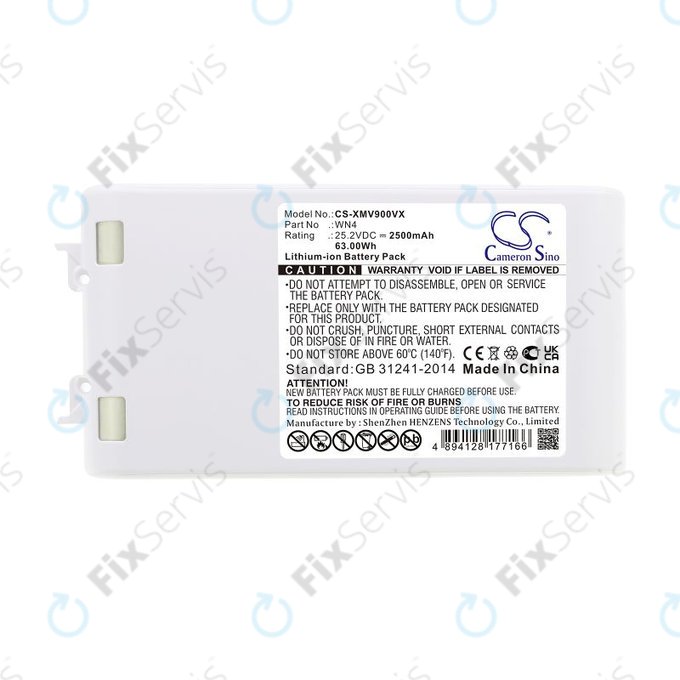Batéria pre Xiaomi Dreame V10, V9, V8, XR, 2500mAh, Li-Ion, 25.2V, WN4, HQ