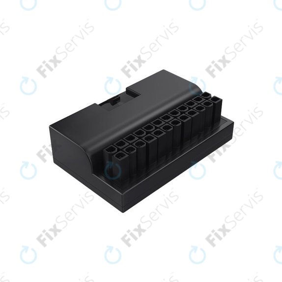 ATX 24-pin 90° napájací adaptér pre základnú dosku