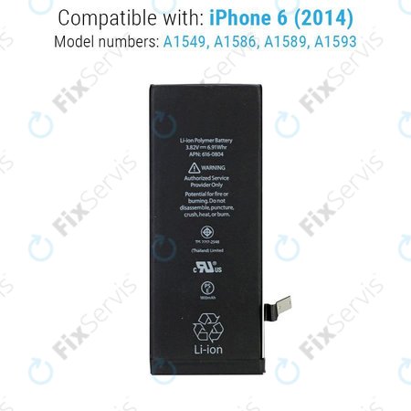 Apple iPhone 6 - Batéria 1810mAh FixPremium