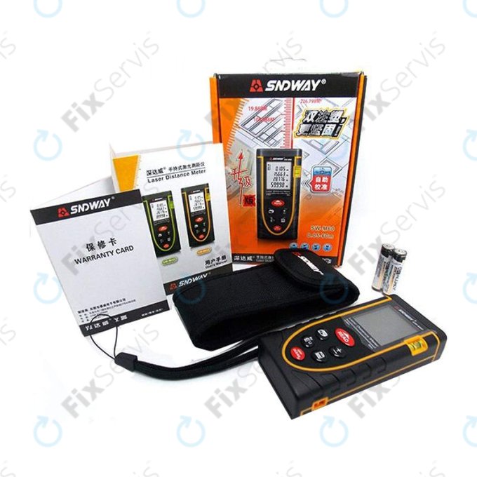SNDWay SW-M60 - Vysoko Presné Laserové Pravítko (60m)