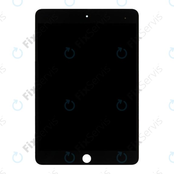 LCD Displej pre iPad Mini 5, Black, Dotykové sklo bez rámu, Refurbished