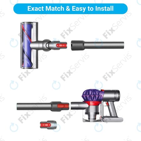 Dyson V-series, Outsize - Sacia Tyč (Strieborná)