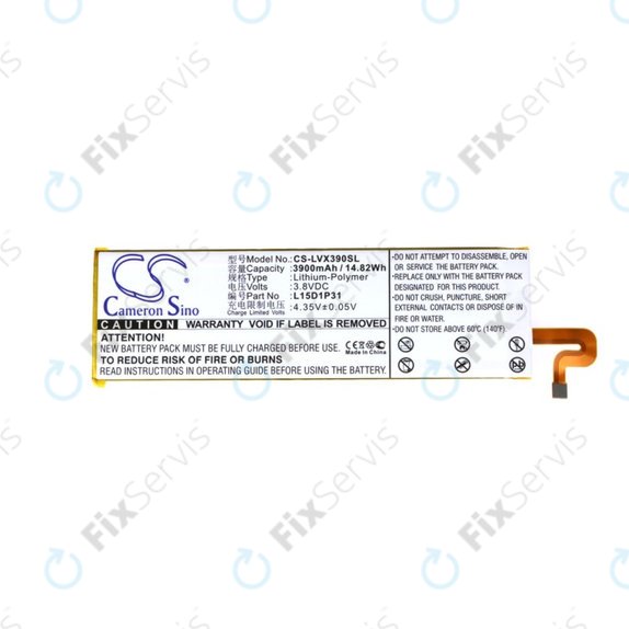 Lenovo Yoga Tab 3 Pro X90F - Batéria L15D1P31 3900mAh HQ