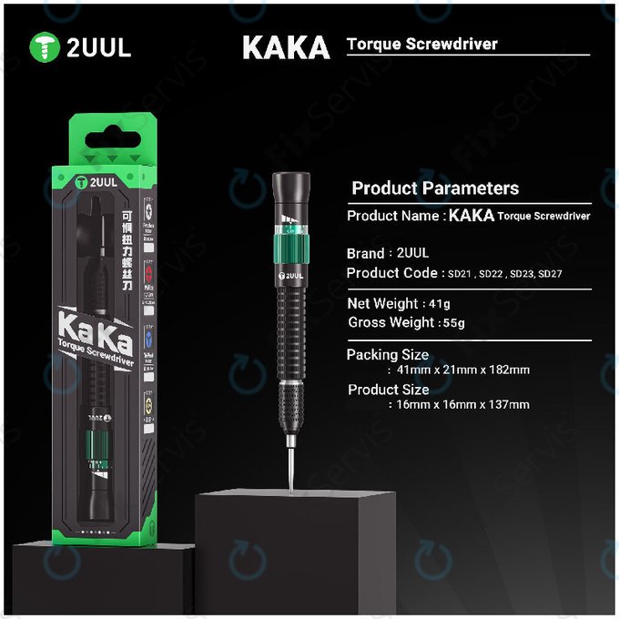 Momentový skrutkovač, 4IP, 2UUL SD27, pre iPhone 17-Series