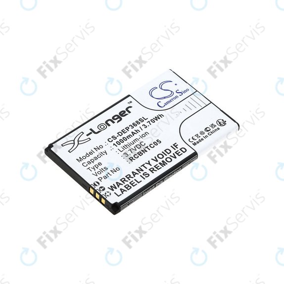 Batéria pre Doro Primo 368, 1000mAh, Li-Ion, 3.7V, RCBNTC05, HQ