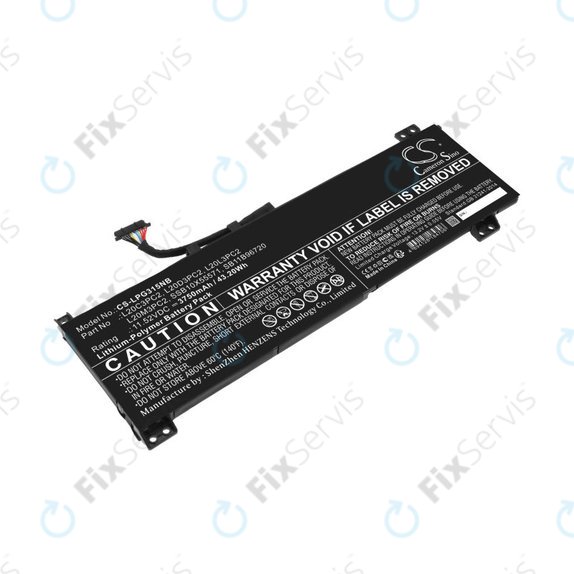 Batéria pre Lenovo IdeaPad Gaming 3, 3750mAh, Li-Pol, 11.52V, L20C3PC2, HQ
