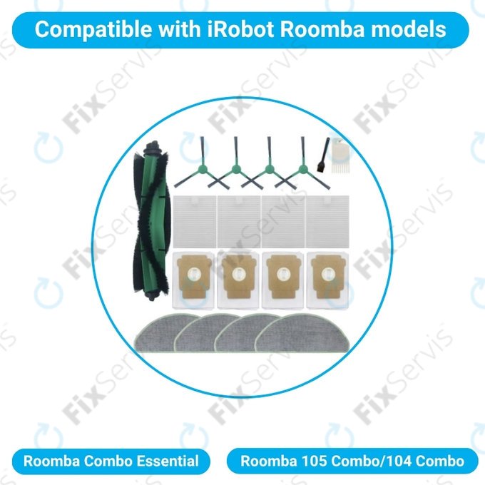 iRobot Roomba Combo Essential, Roomba 105 Combo, 104 Combo - Kompletný set