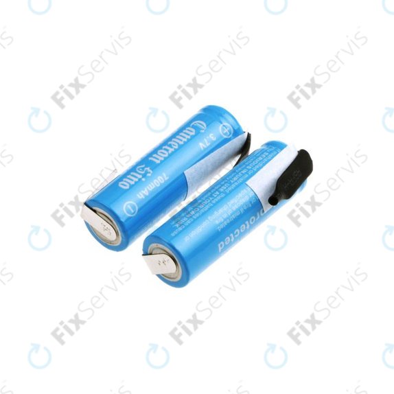 Batéria 14430 s montážnymi plieškami, 650mAh, Li-Ion, 3.7V, HQ