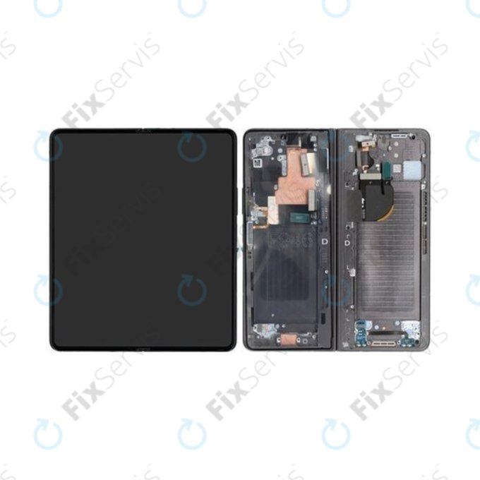 Samsung Galaxy Z Fold 5 F946B - LCD Displej + Dotykové Sklo + Rám (Gray) - GH82-31842D Genuine Service Pack