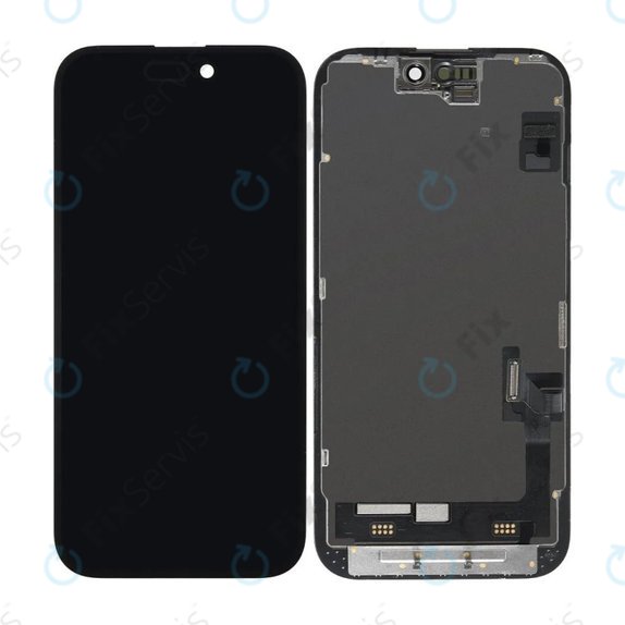 Displej pre iPhone 15, Dotykové sklo s rámom, Refurbished