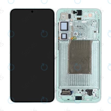 Samsung Galaxy S25 Plus - LCD Displej + Dotykové Sklo + Rám (Mint) OLED