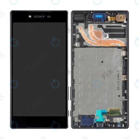 Sony Xperia Z5 Premium Dual E6883 - LCD Displej + Dotykové Sklo + Rám (Black) - 1299-0682 Genuine Service Pack