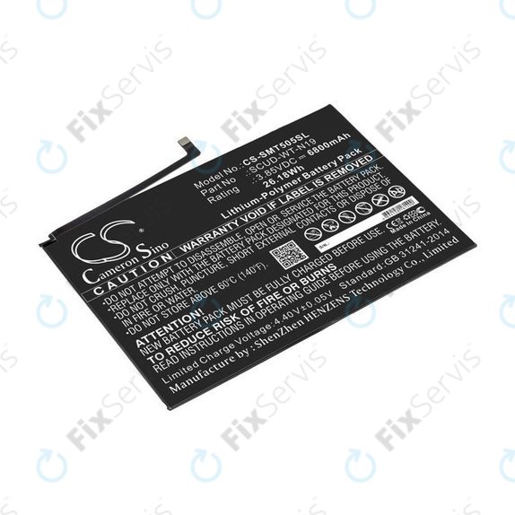 Batéria pre Samsung Galaxy Tab A7, 6800mAh, Li-Pol, 3.85V, SCUD-WT-N19, HQ