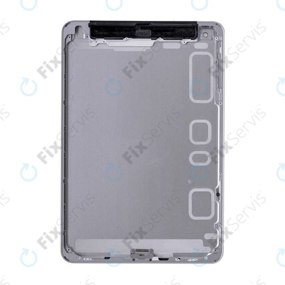 Apple iPad Mini 3 - Zadný Housing 4G Verzia (Space Gray)