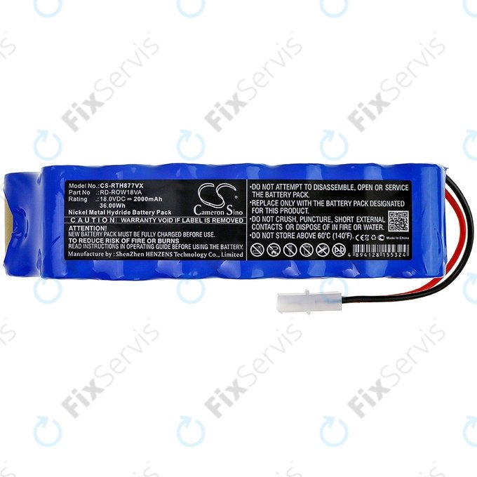 Rowenta Air Force Extreme - Batéria RD-ROW18VA Ni-MH 18.0V 2000mAh HQ