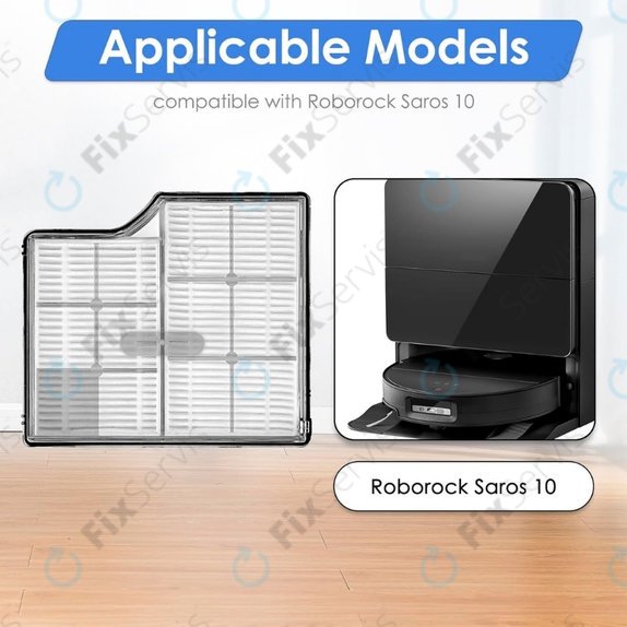 HEPA filter, 2 ks pre Xiaomi Roborock Saros 10