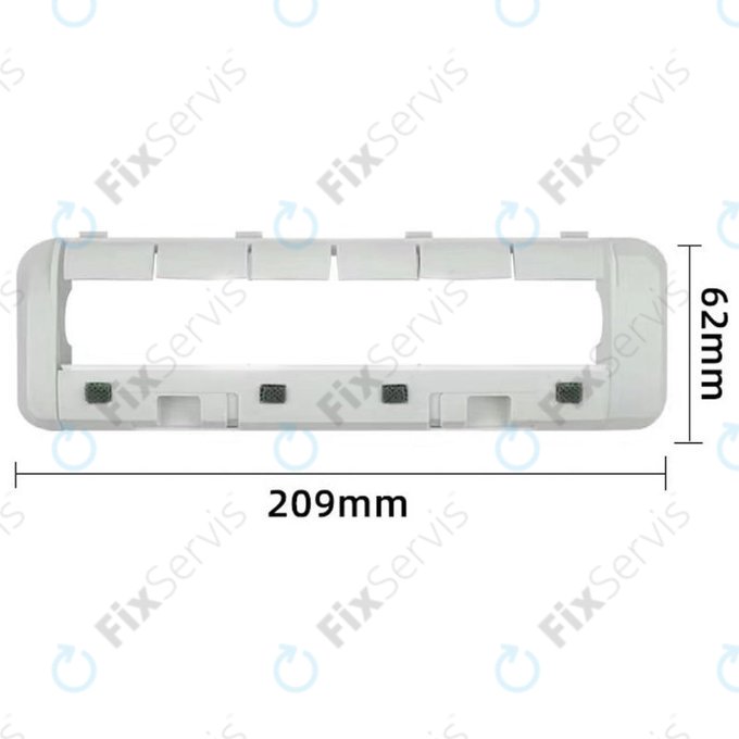 Xiaomi Mi Robot Vacuum Mop X10+, Dreame-series - Kryt Hlavnej Kefy (Biela)