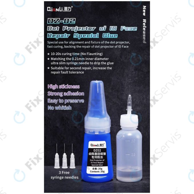 QianLi DZ02 - Špeciálne Lepidlo pre Servis Face ID (20g)